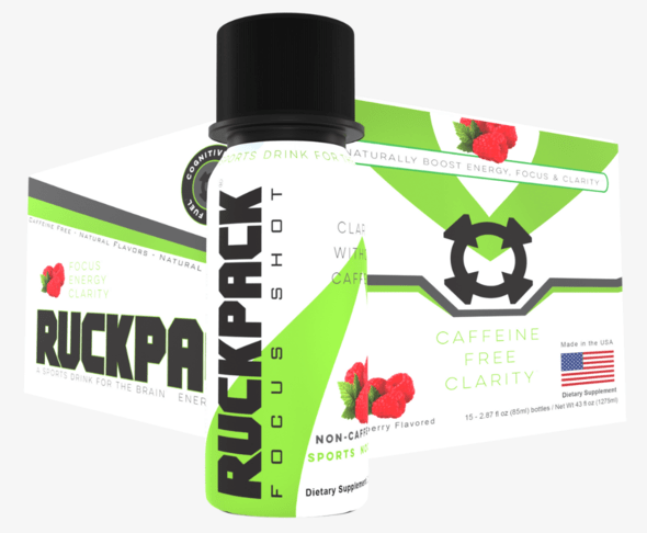 RuckPack Energizer Shot Packaging