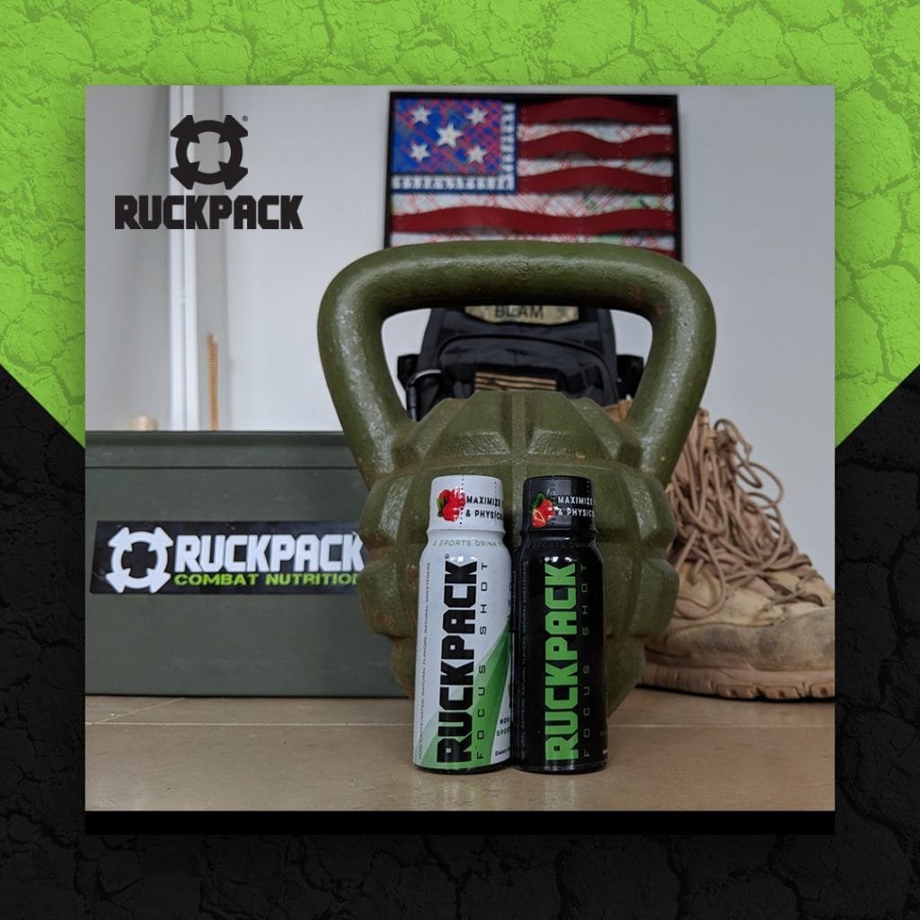 RuckPack Energizer Shot has benefits of alertness