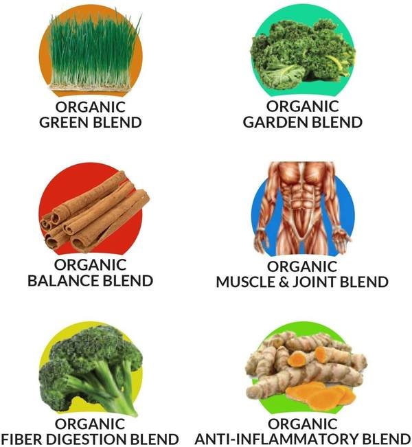 Delicious Green Superfood Ingredients