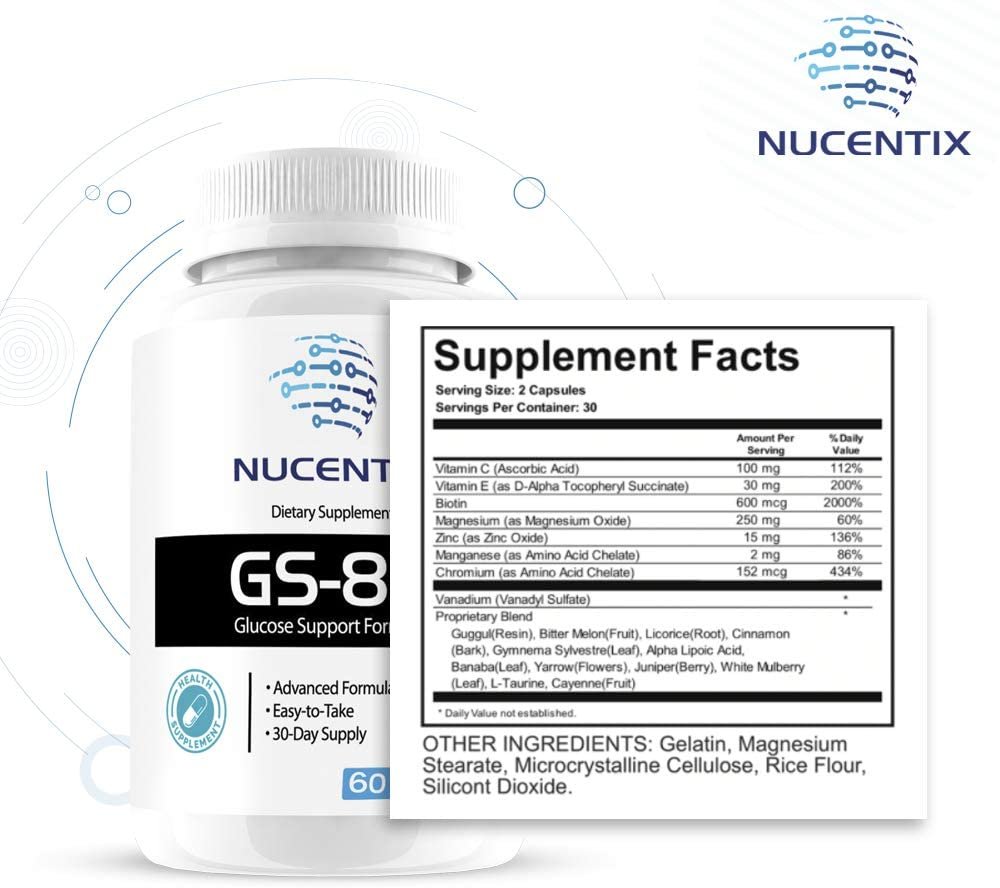 GS-85 by Nucentix Supplement Facts