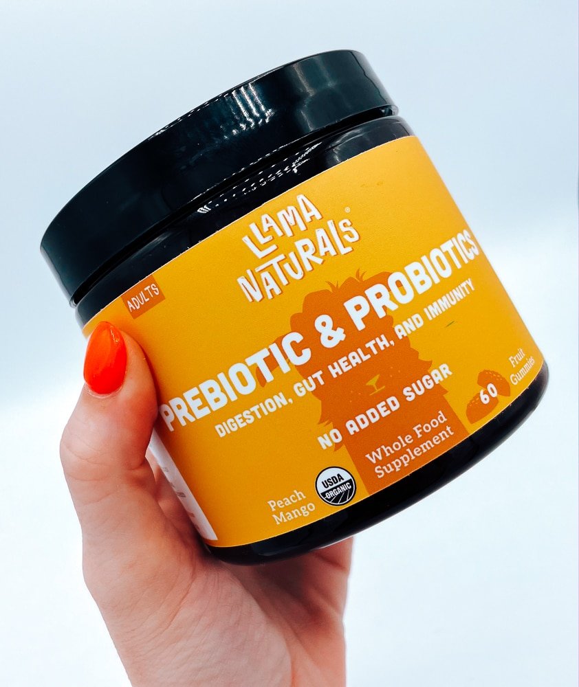 Llama Naturals Adult Probiotic Gummies Bottle
