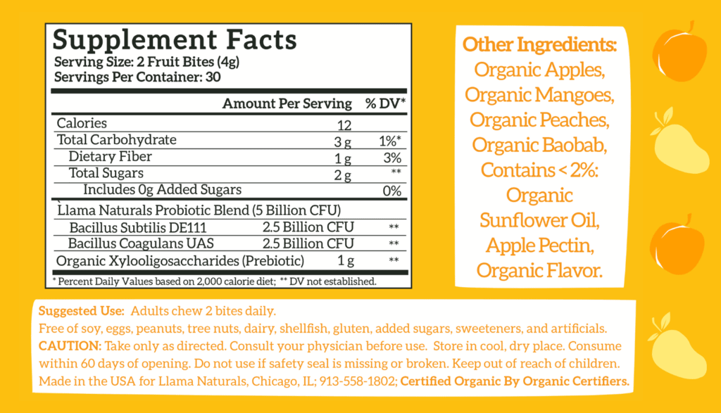 Probiotic Gummies Ingredients