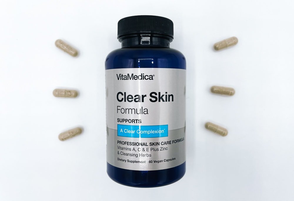 VitaMedica Clear Skin Formula Bottle