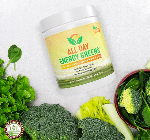 IVL All Day Energy Greens - Ingredients