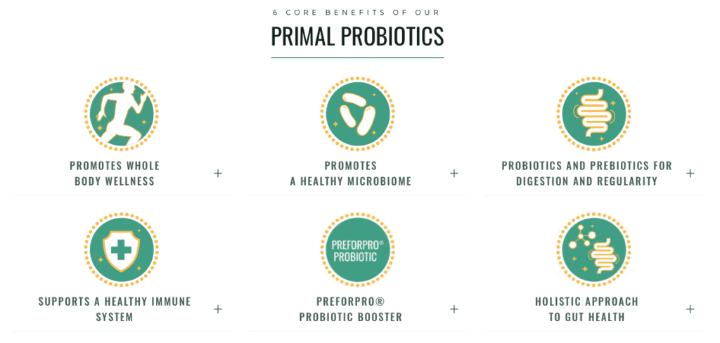 Primal Harvest Primal Probiotic - Benefits