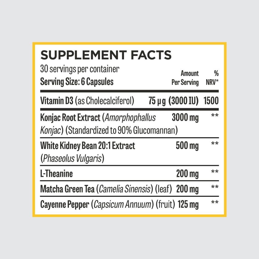 hunter burn supplement facts