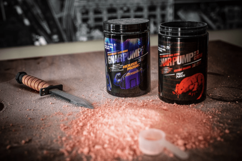 Brosupps Gnar Pump 2 Grow Pre-Workout Supplement Powder