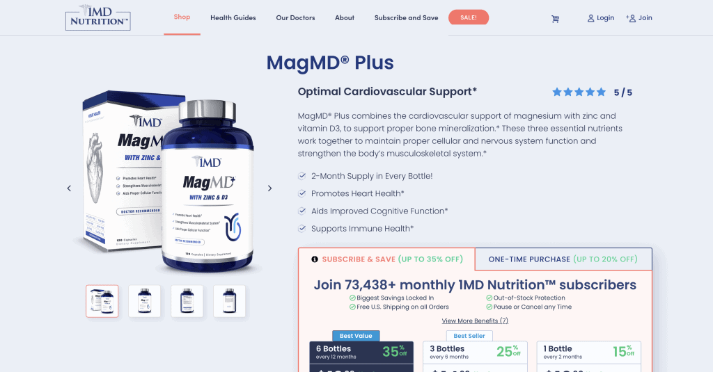 1MD MagMD Plus Website