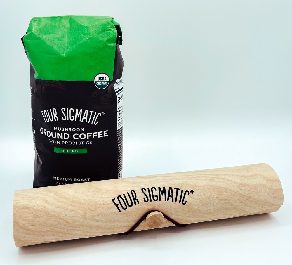 Four Sigmatic Mushroom Coffee Bag And Scroll