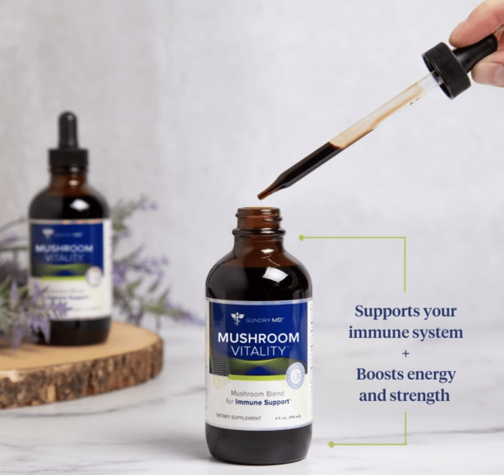 mushroom vitality supports immune system