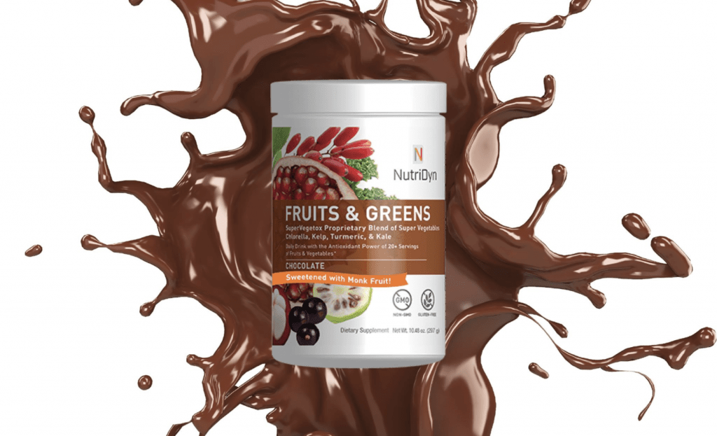 nutridyn fruits and greens chocolate flavor