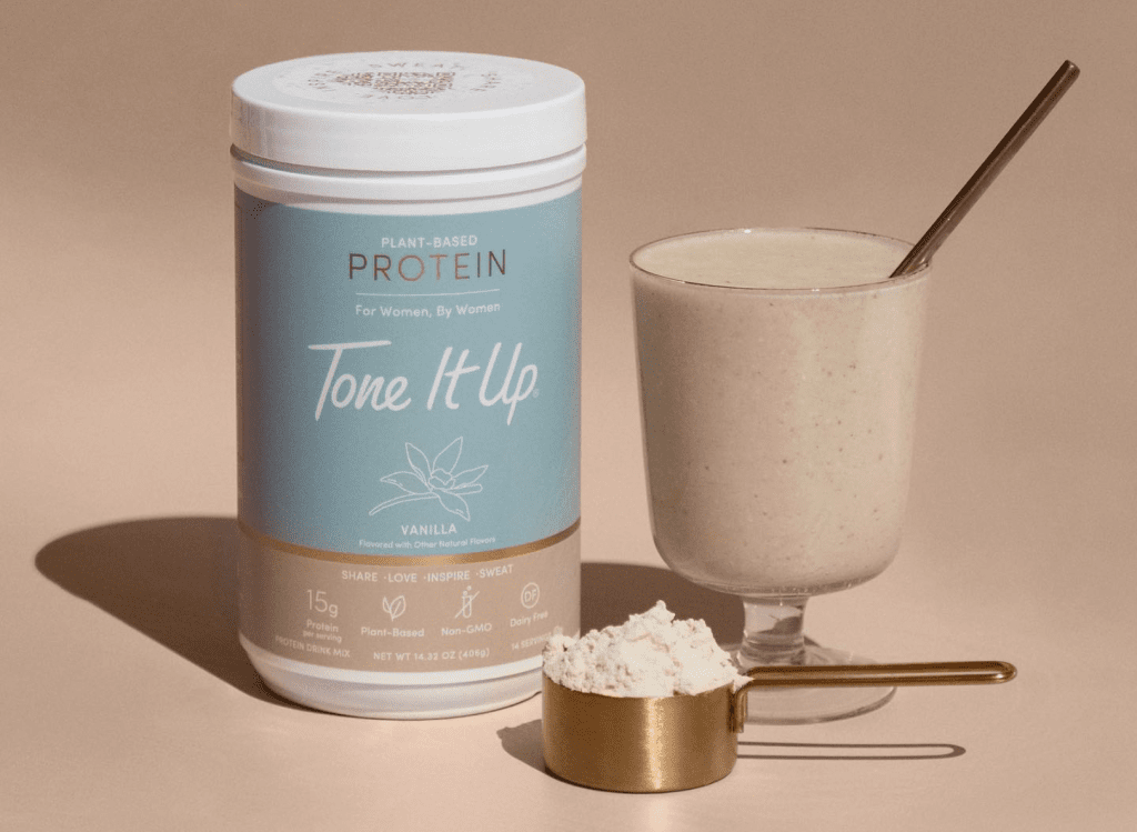Tone It Up Plant-Based Protein - Powder and Shake