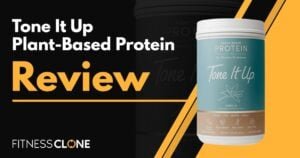 tone it up plant based protein review