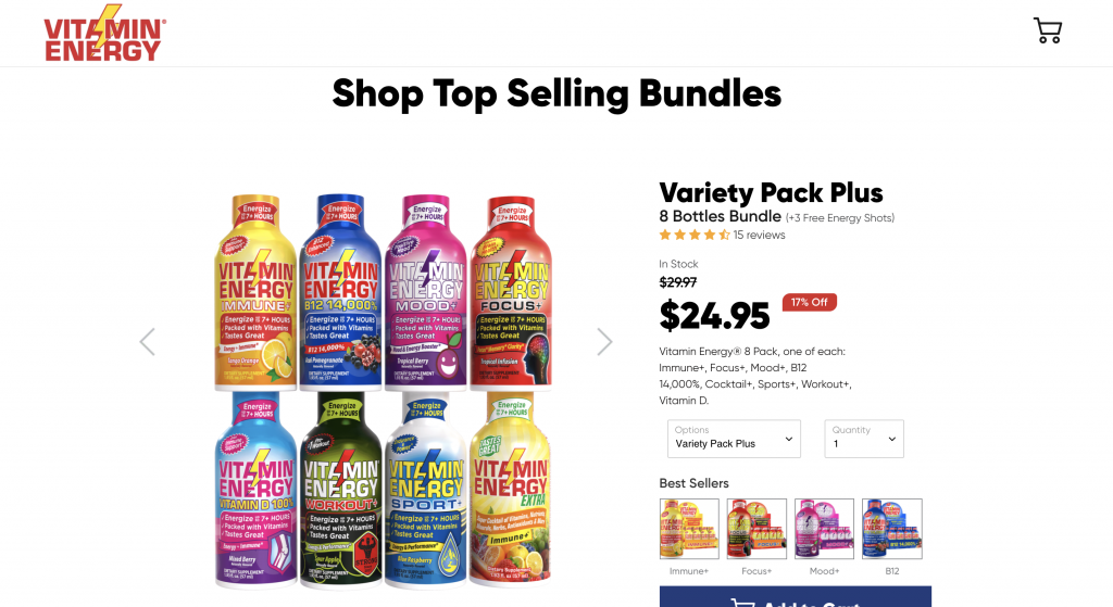 vitamin energy website