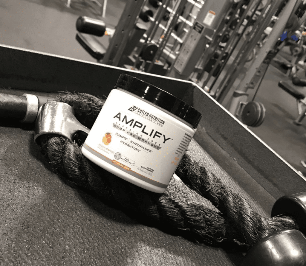 cutler nutrition amplify pre workout supplement