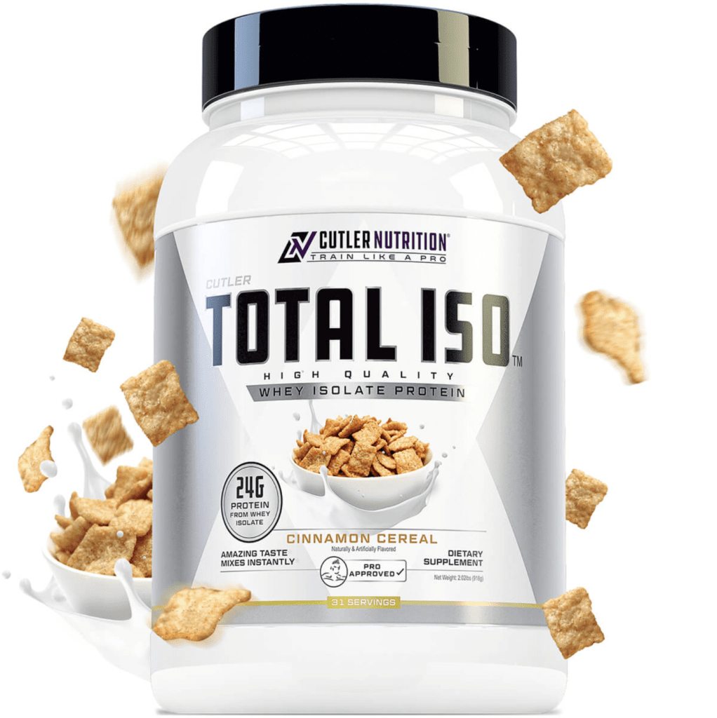 cutler nutrition total iso cinnamon cereal