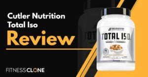 cutler nutrition total iso review