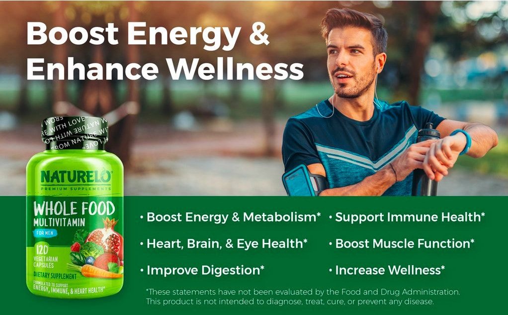 Naturelo Whole Food Multivitamin For Men Benefits