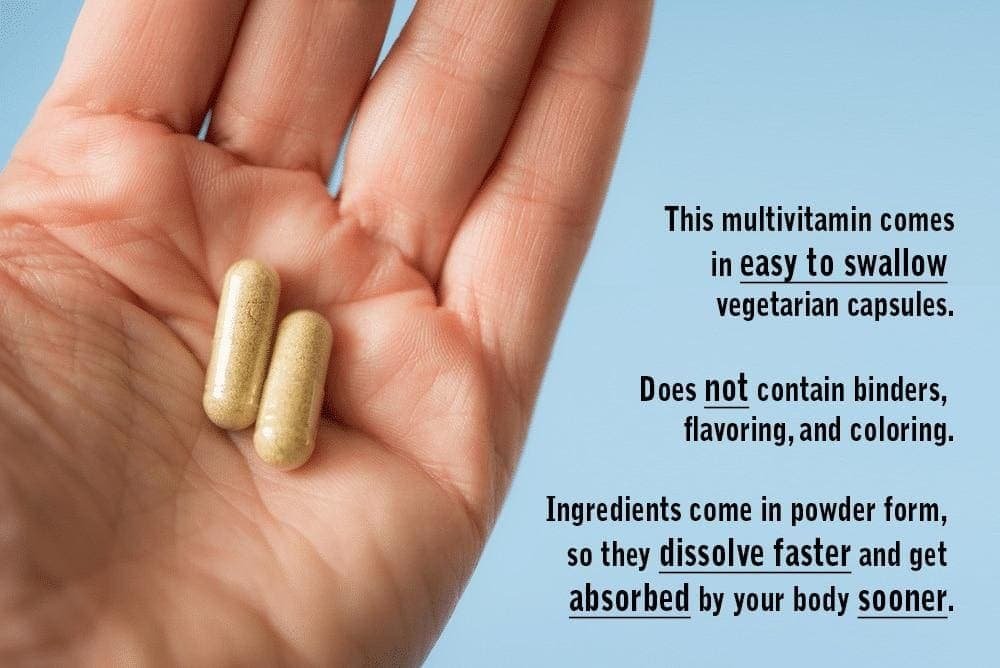 Naturelo Whole Food Multivitamin For Men Capsules