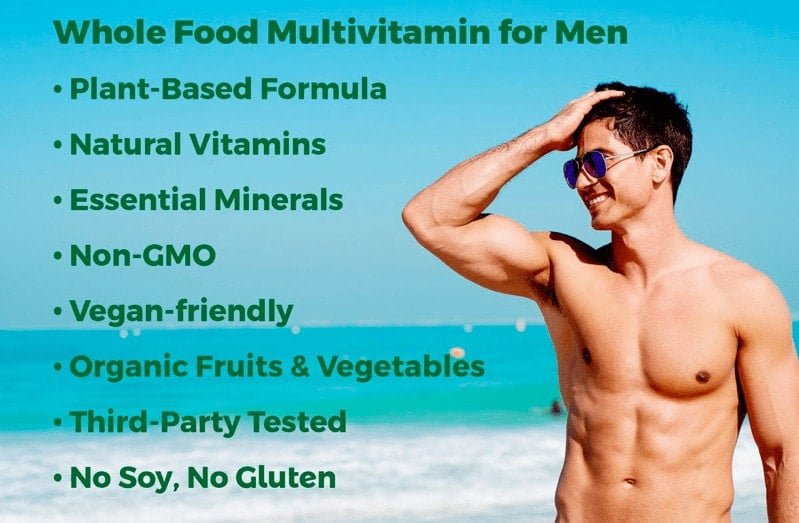 Naturelo Whole Food Multivitamin For Men Claims