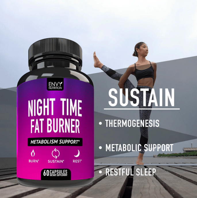 envy nutrition night time fat burner benefits