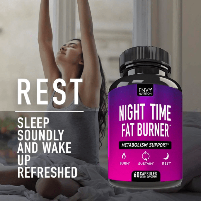 envy nutrition night time fat burner sleep soundly