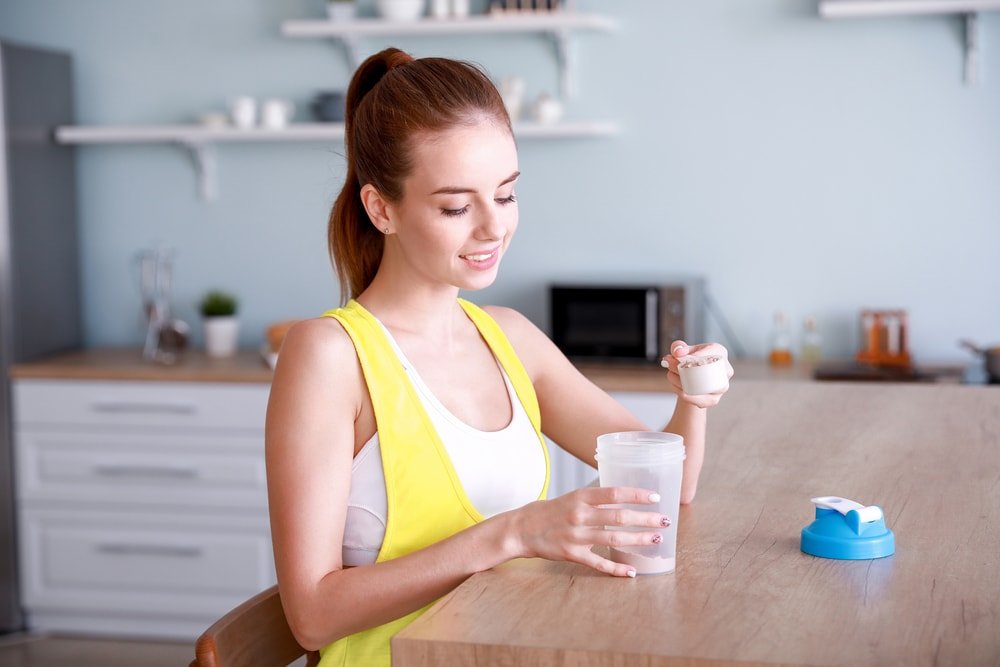 Making Protein Supplement Drink