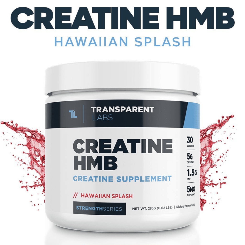 transparent labs creatine hmb hawaiian splash