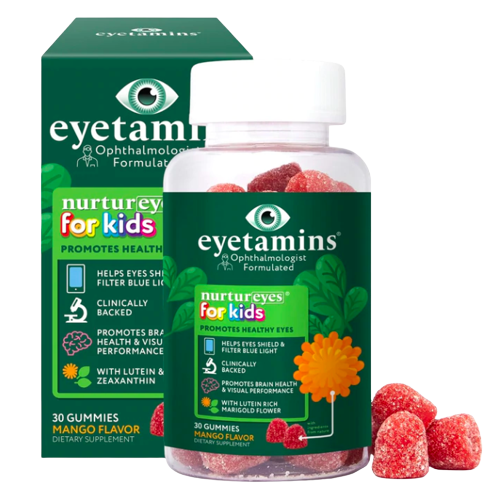 eyetamins nurtureyes and nurtureyes for kids