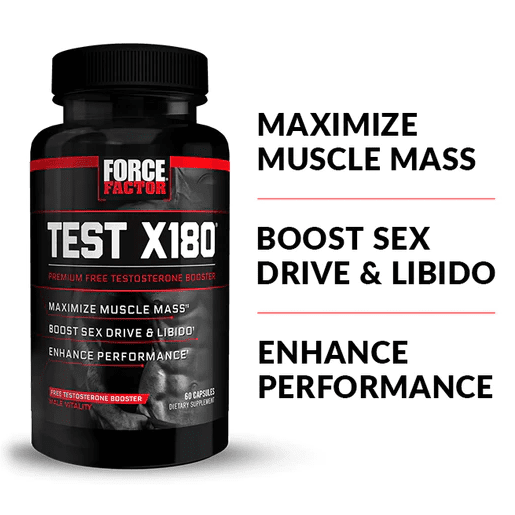 force factor test x180 benefits
