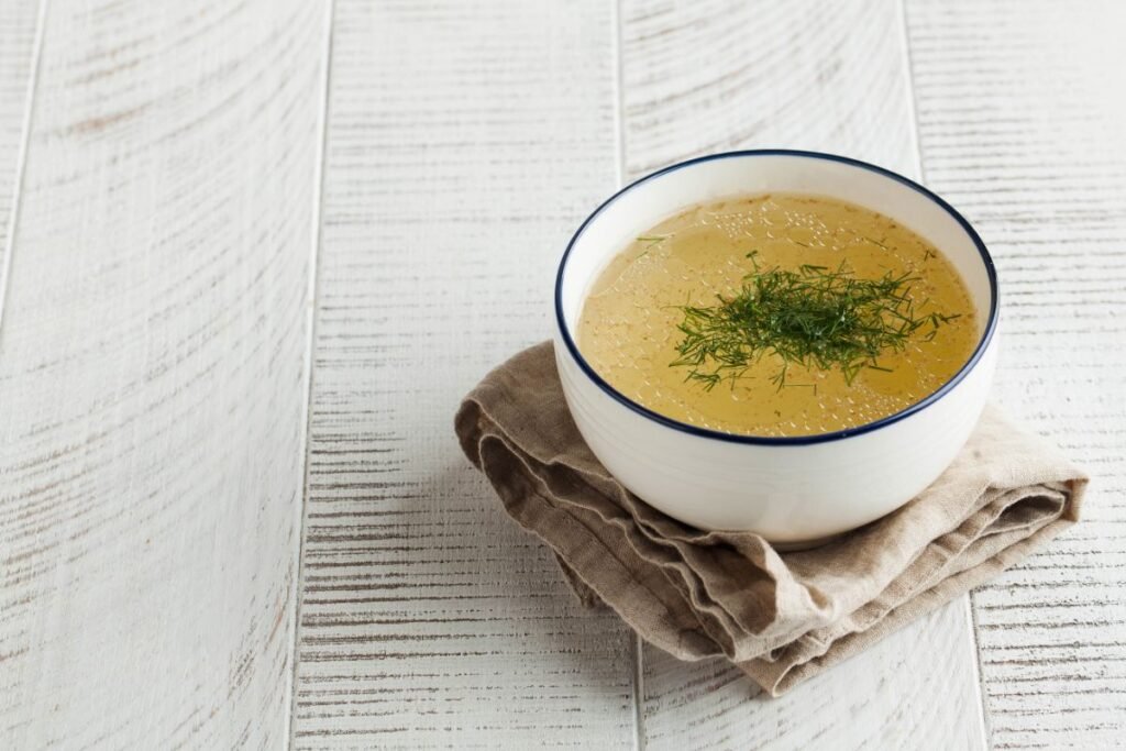 home made bone broth
