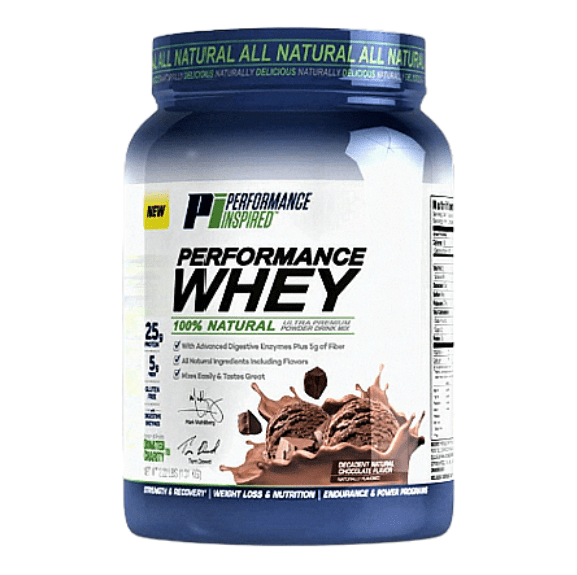 pi nutrition performance whey supplement