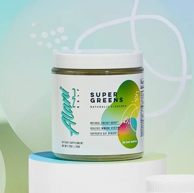 alani nu super greens supplement
