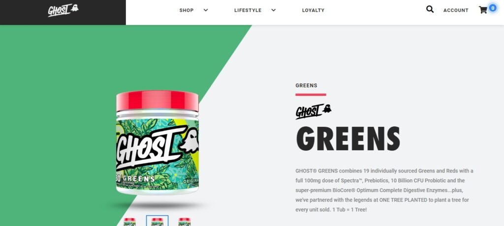 ghost greens website