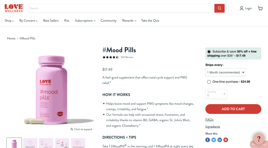 love wellness mood pills where to buy