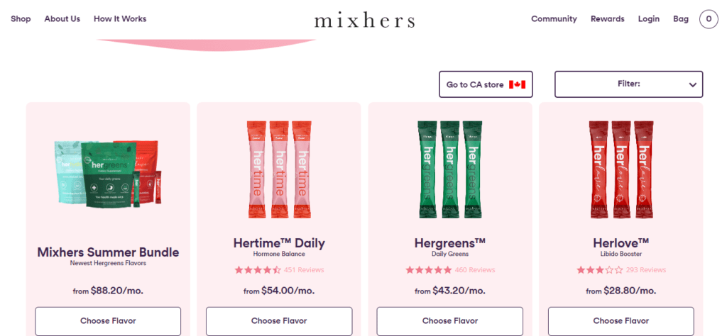 mixhers website