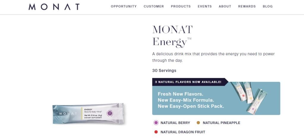 monat energy website