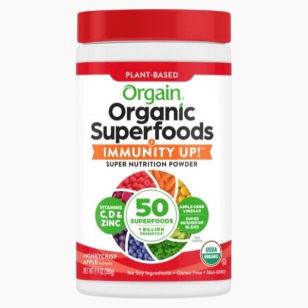 organic superfoods immunity up