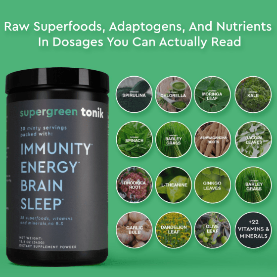 supergreen tonik ingredients
