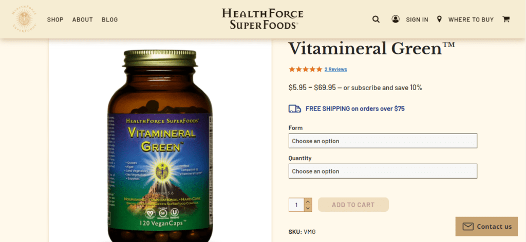 vitamineral green where to buy