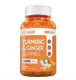zuzili turmeric & ginger gummies