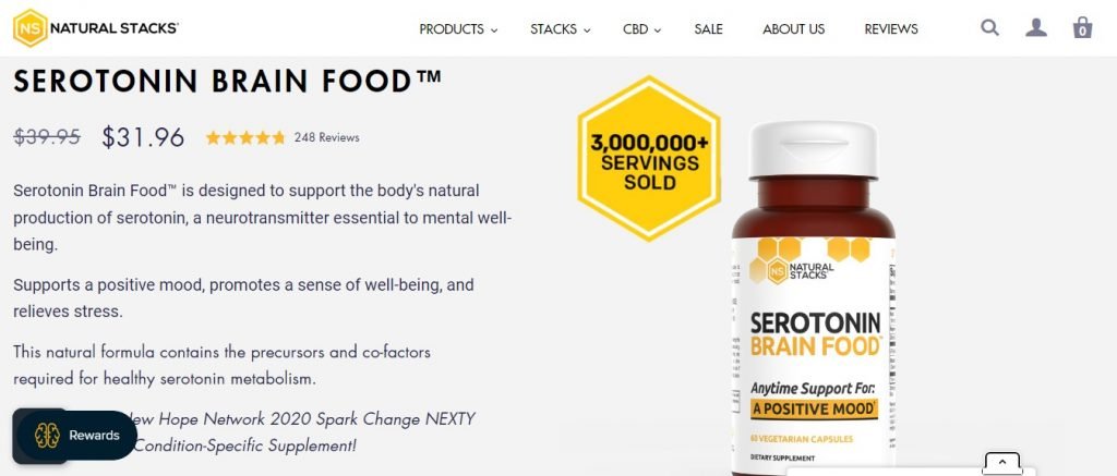 serotonin brain food where to buy