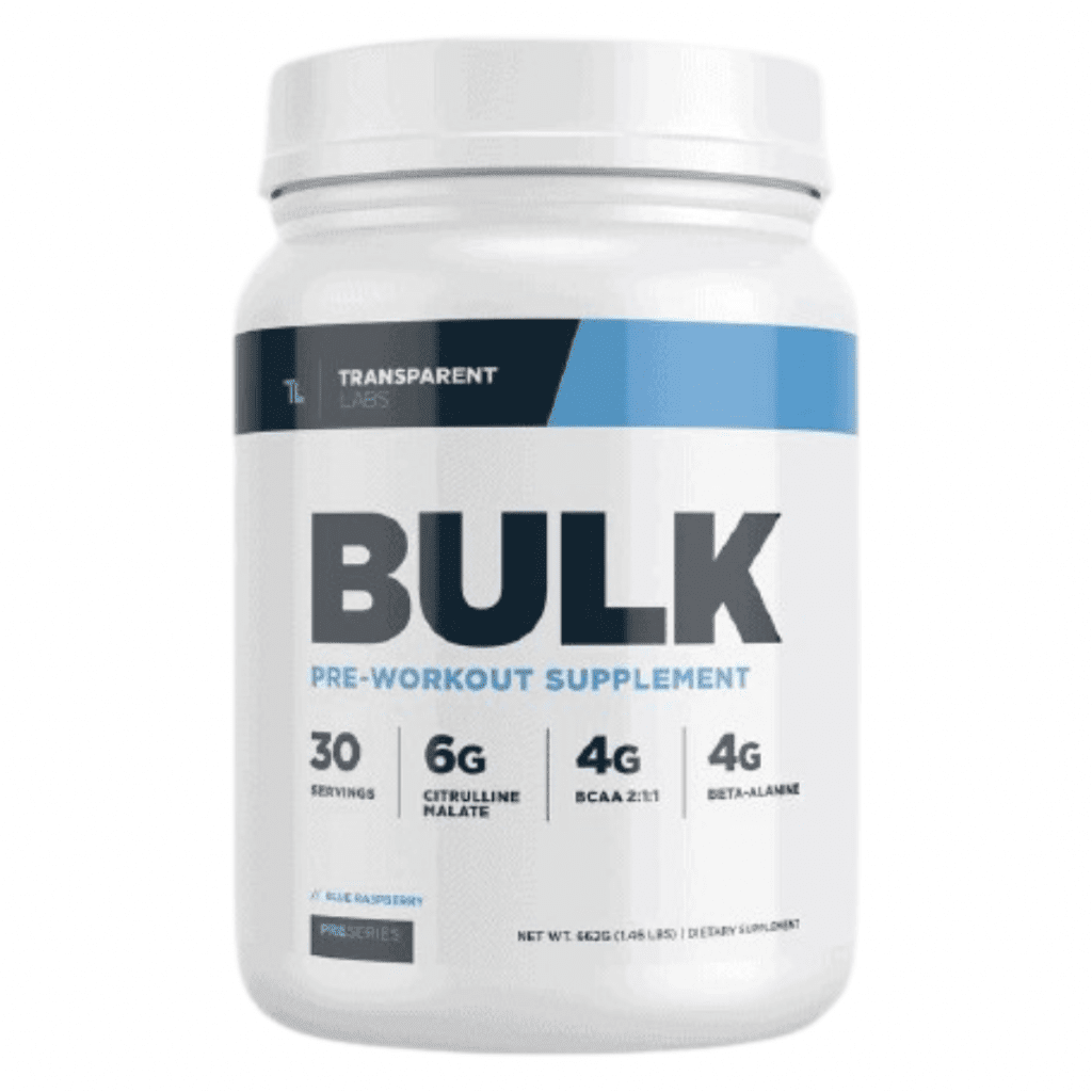 transparent labs bulk