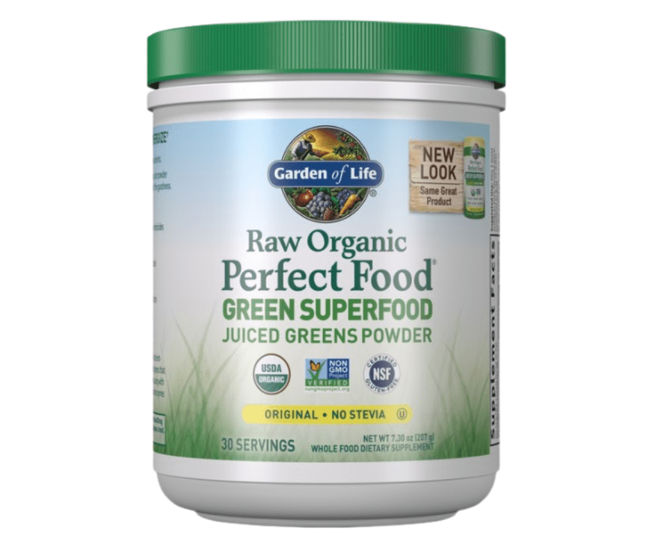 garden of life raw organic greens juice powder