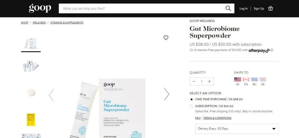 gut microbiome superpowder where to buy