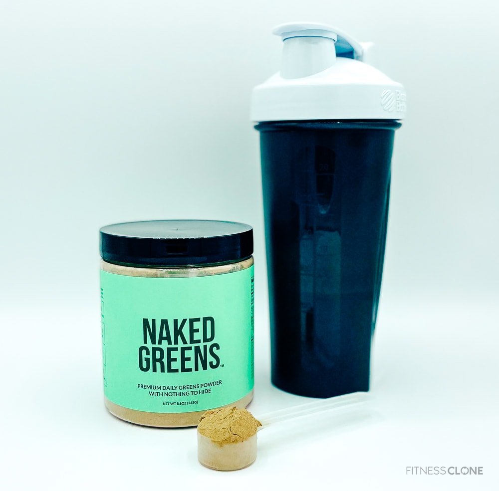 Naked Greens Supplement And Bottle