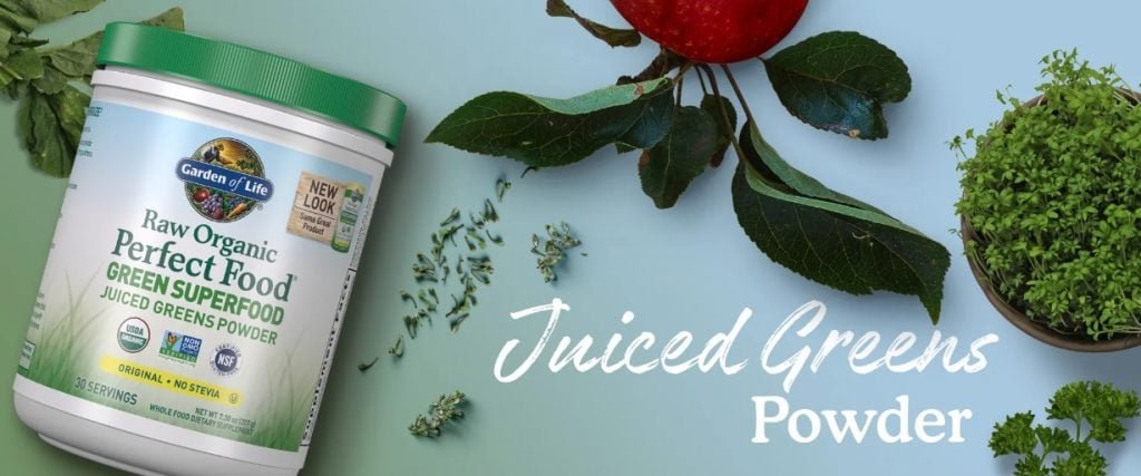 raw organic greens juice powder green superfood