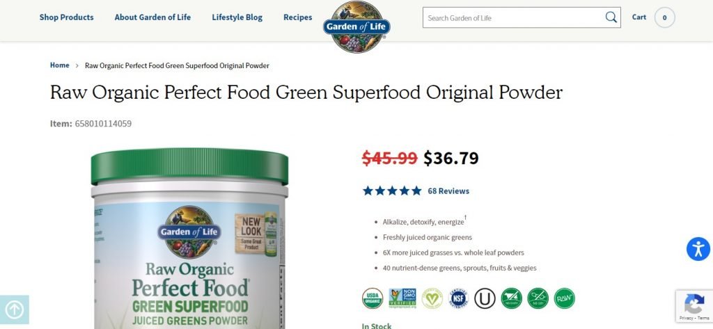 raw organic greens juice powder where to buy