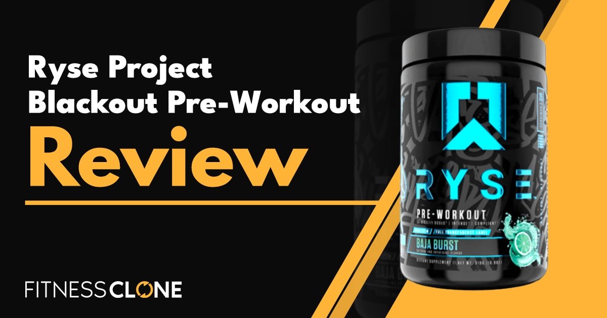 Ryse Project Blackout Pre-Workout Review