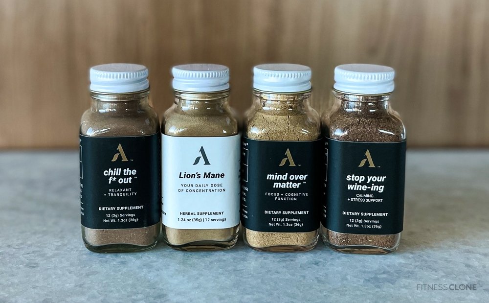Apothekary Supplement Bottles